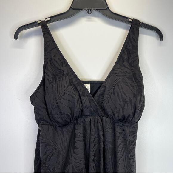 Swim Solutions Tummy Control Swim dress black - 18W - Picture 4 of 13